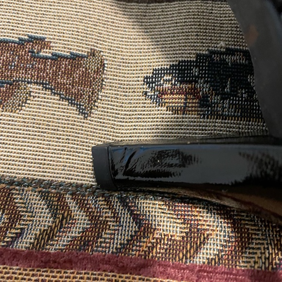 Talbots Black Patent Leather Kitten Heels-NWOT - Picture 8 of 8